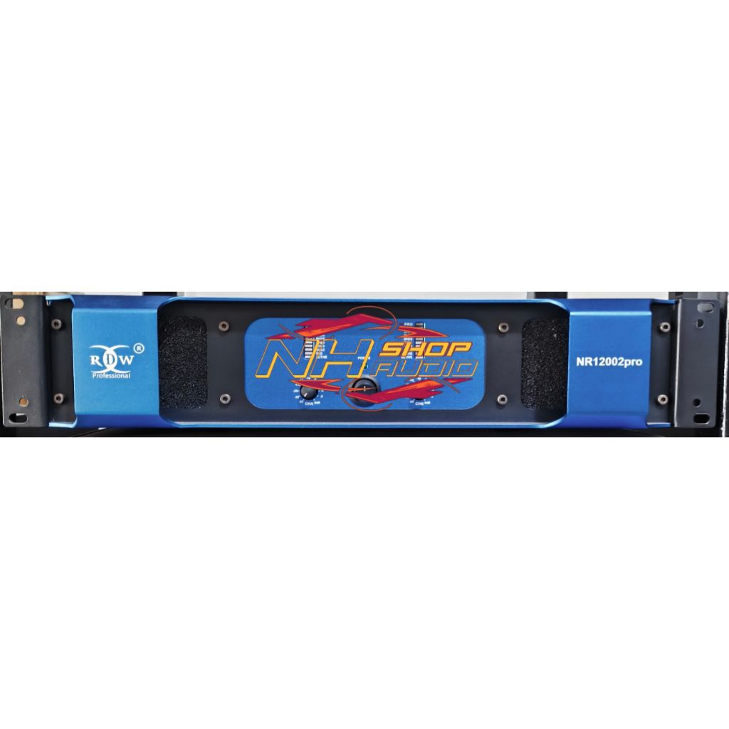 Power RDW NR12002PRO 2 chanel Class H 1200x2 Power Amplifier RDW nr12002pro / Nr 12002 pro / NR 1200