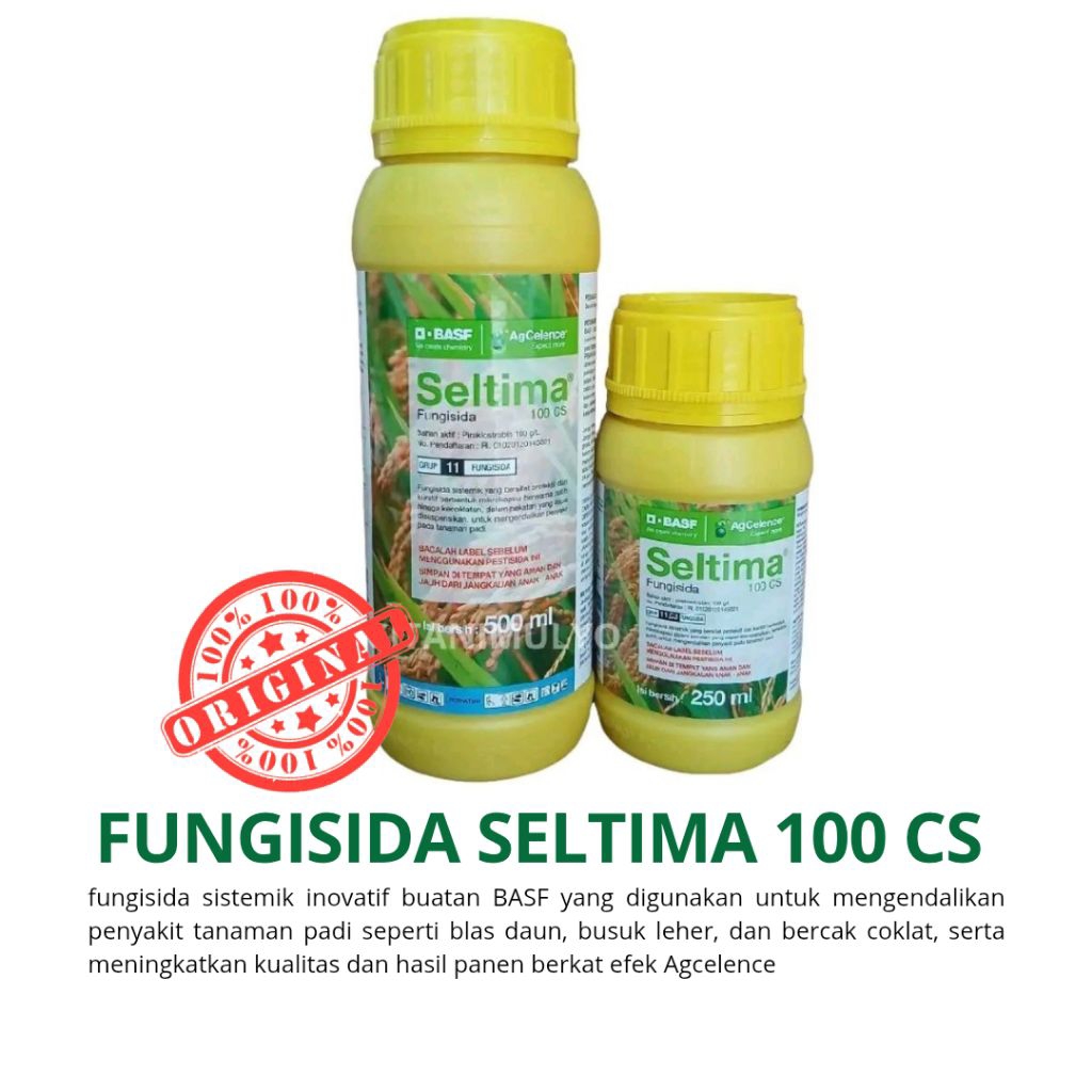 Fungisida Seltima 100 CS Obat Potong Leher Dan Hawar Padi (500 ml)