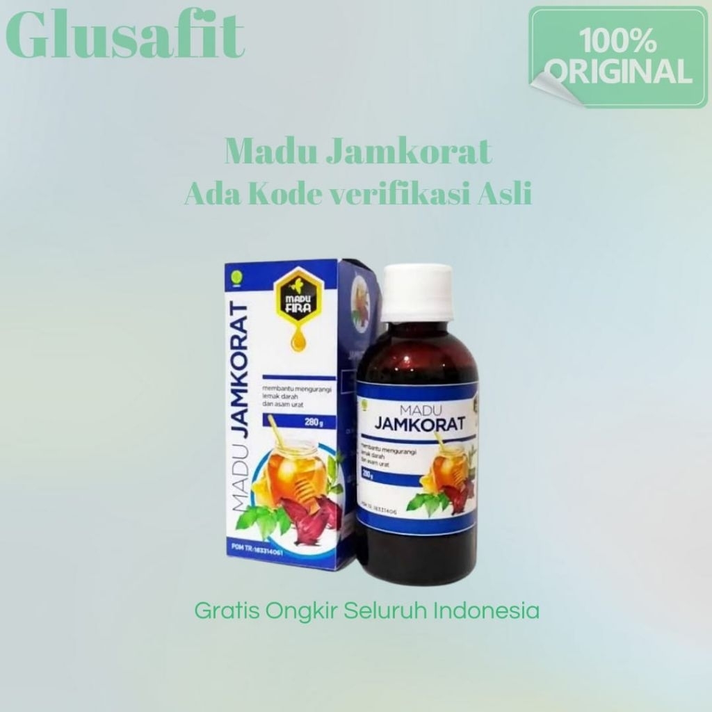 Madu Jamkorat Kolestrol Asam Urat Asli