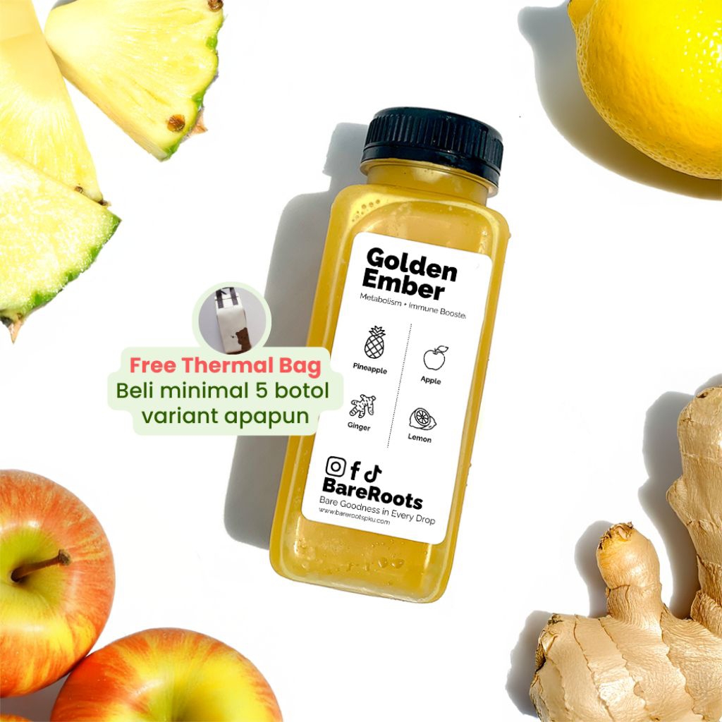

Golden Ember 250ml - Cold Press Juice Bareroots