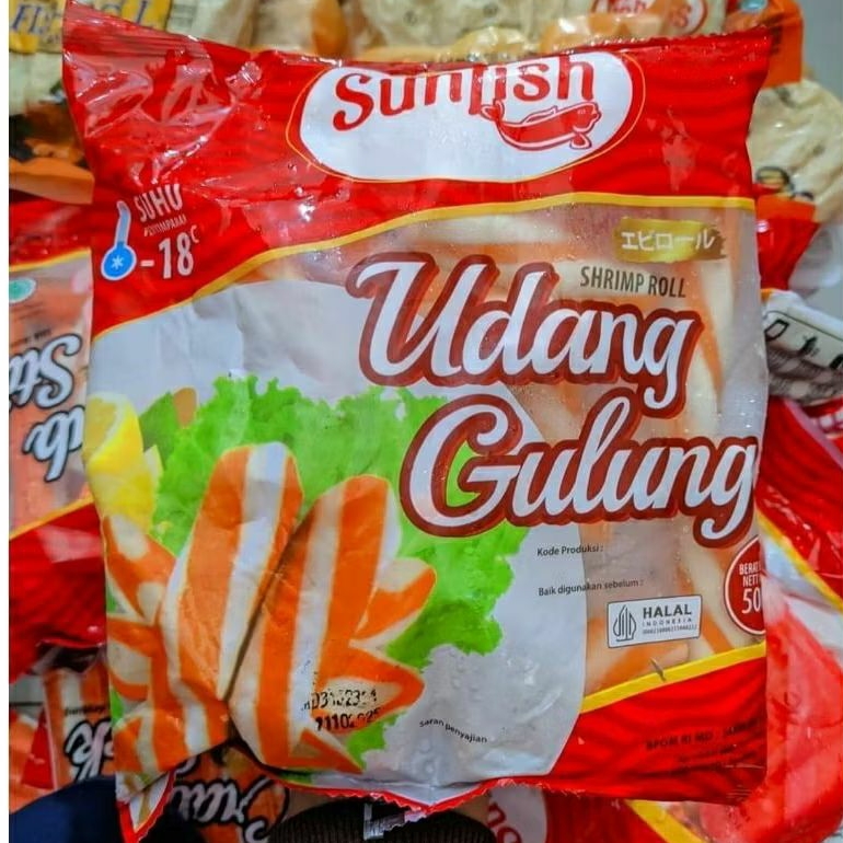 

udang gulung sunfish/udang gulung Frozen 500gr