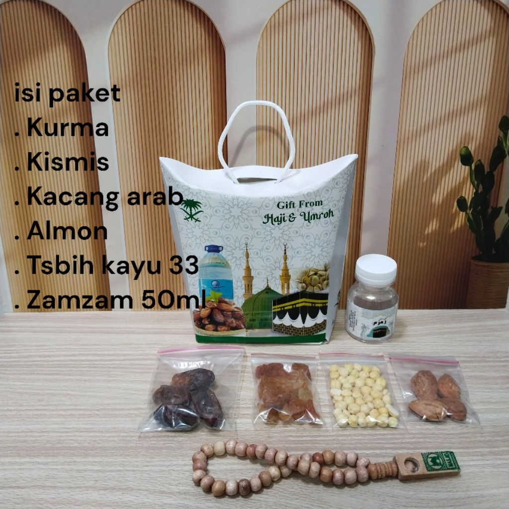 

Paket Oleh-Oleh Haji dan Umroh / Souvenir makanan khas Arab