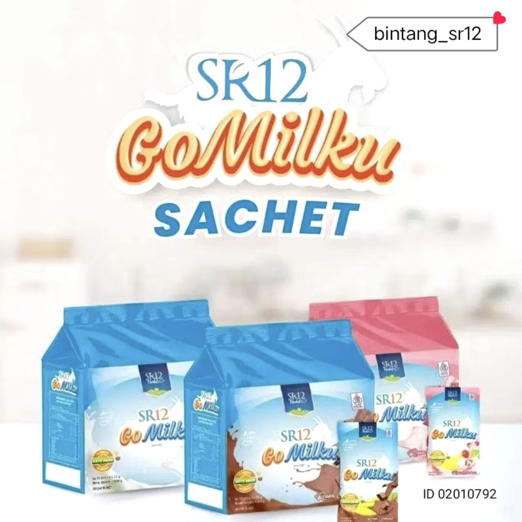 

Gomilku Sachet SR12 Susu Kambing Etawa Isi 40pcs