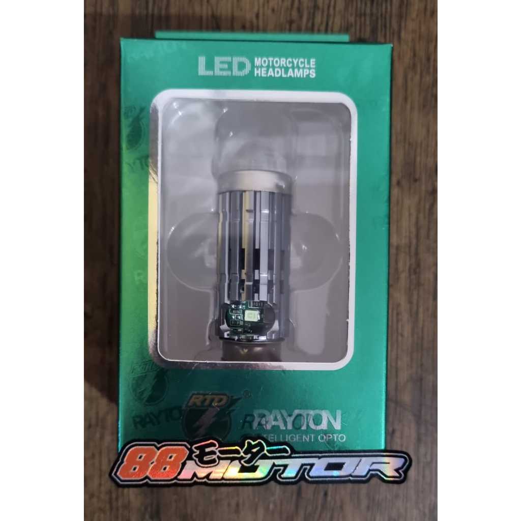 RTD M11Z - LAMPU UTAMA H6 RTD RAYTON PLUS SENJA RGB JAUH DEKAT D3V PUTIH KUNING M11Z LS10