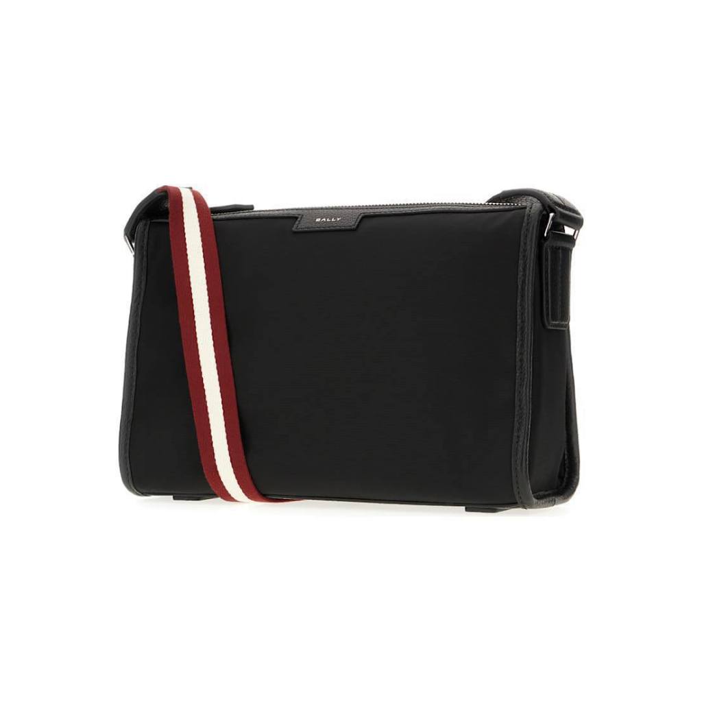 Bally Code Nylon Messenger Bag