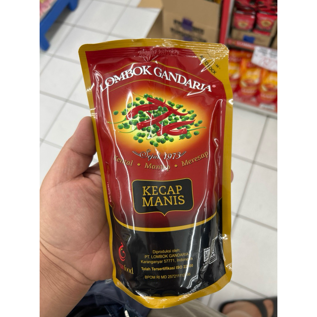 

Kecap Manis Lombok Gandaria 550mL