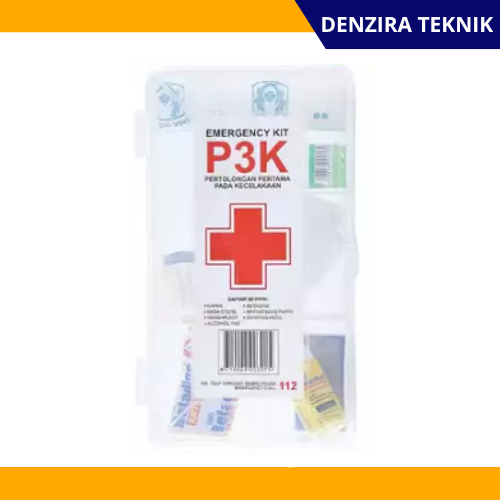 Kotak P3K + Isi/Kotak P3K Mobil Isi Lengkap