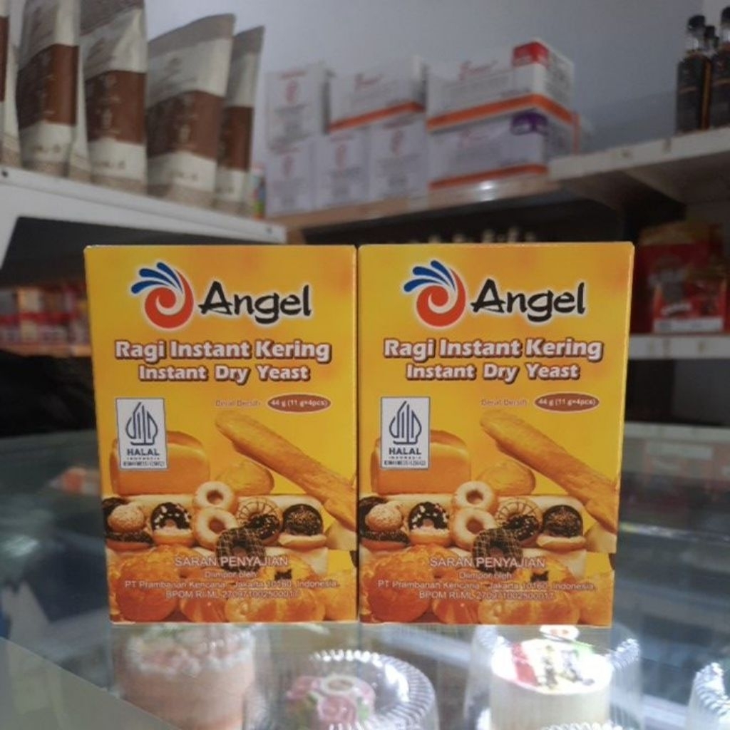 

Angel Instan Dry Yeast white ragi instan putih sachet 11gr