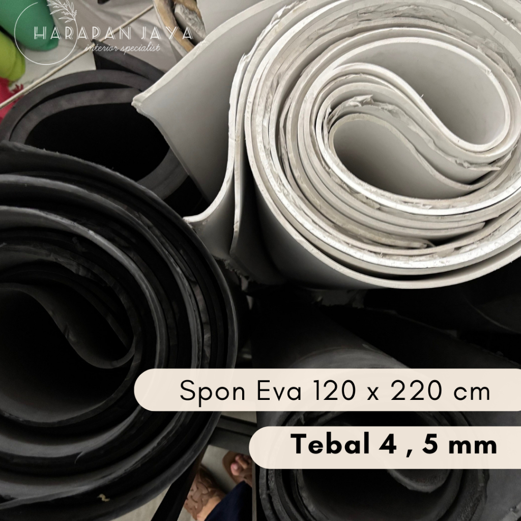 BUSA ATI / SPON KARET / SPON EVA 4MM 5MM