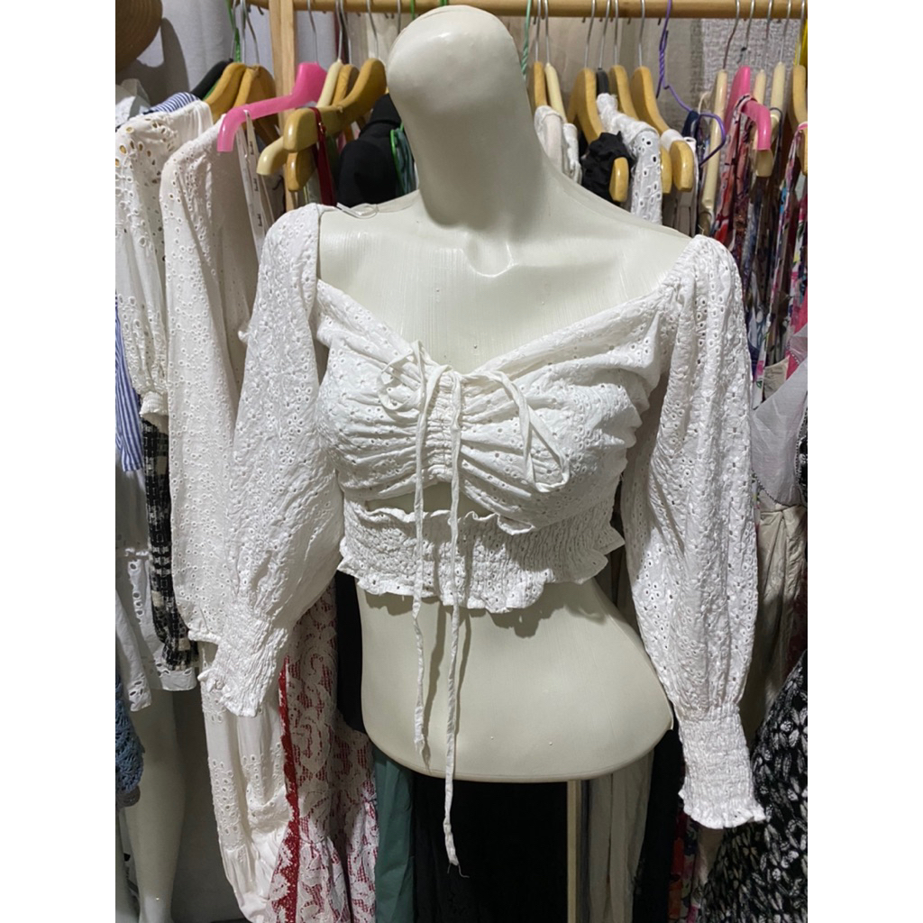 zara sexy crop katbol