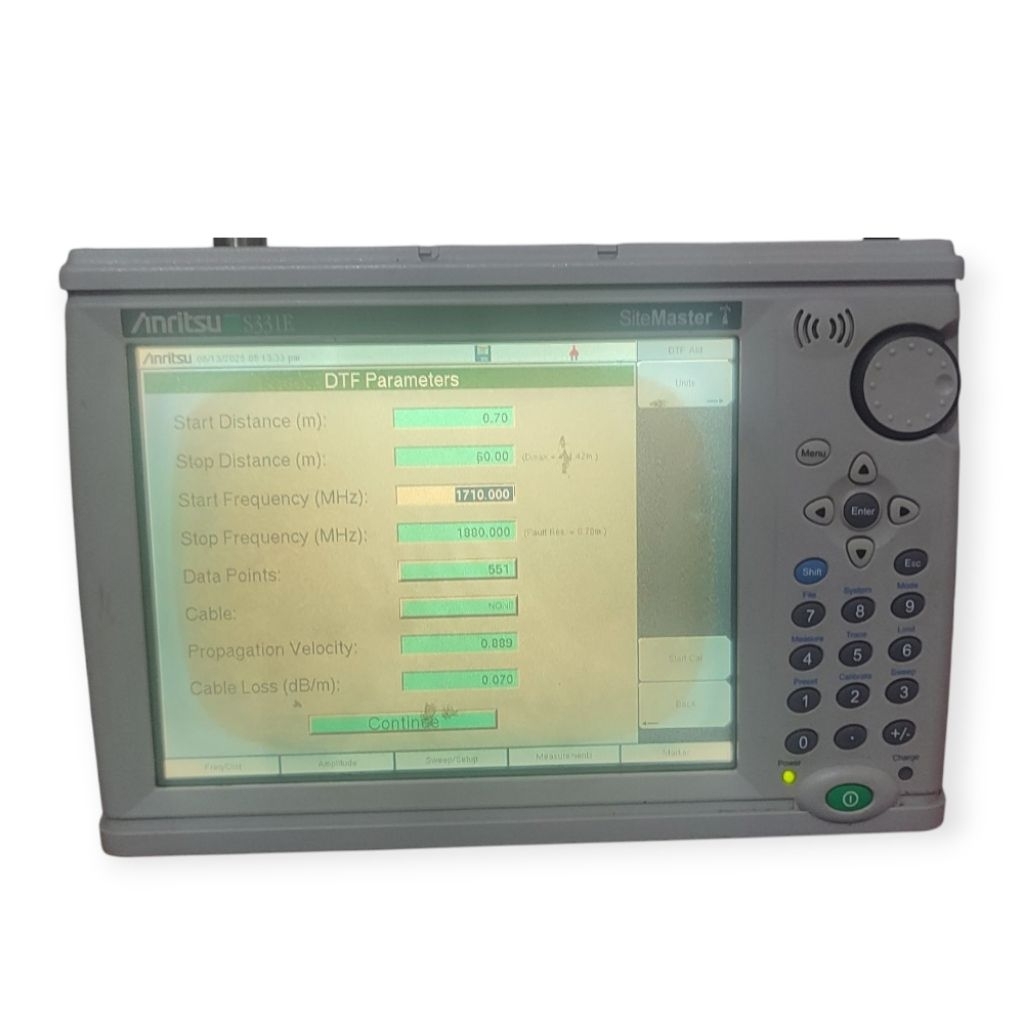Anritsu site master S331E sitemaster Anritsu