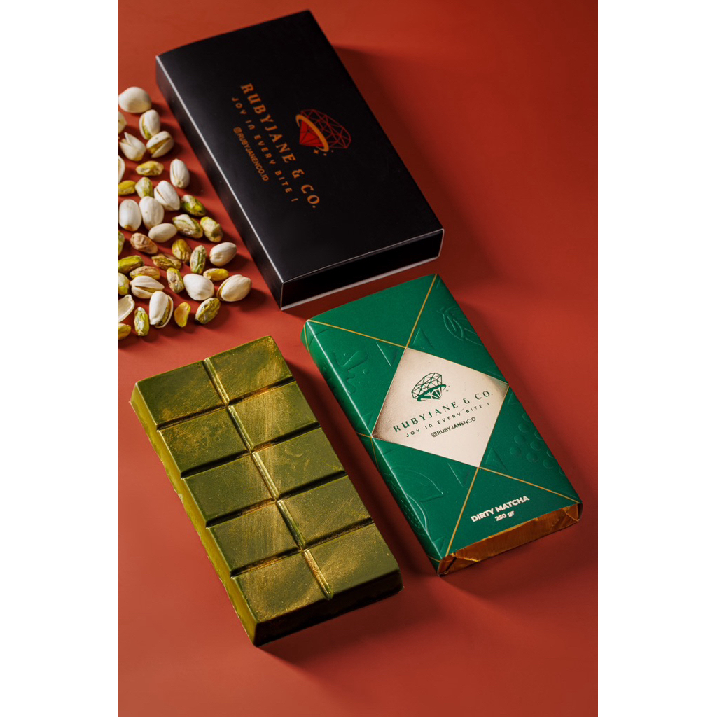 

(Premium Matcha) Emerald Pistachio Chocolate Dubai Rubyjanenco