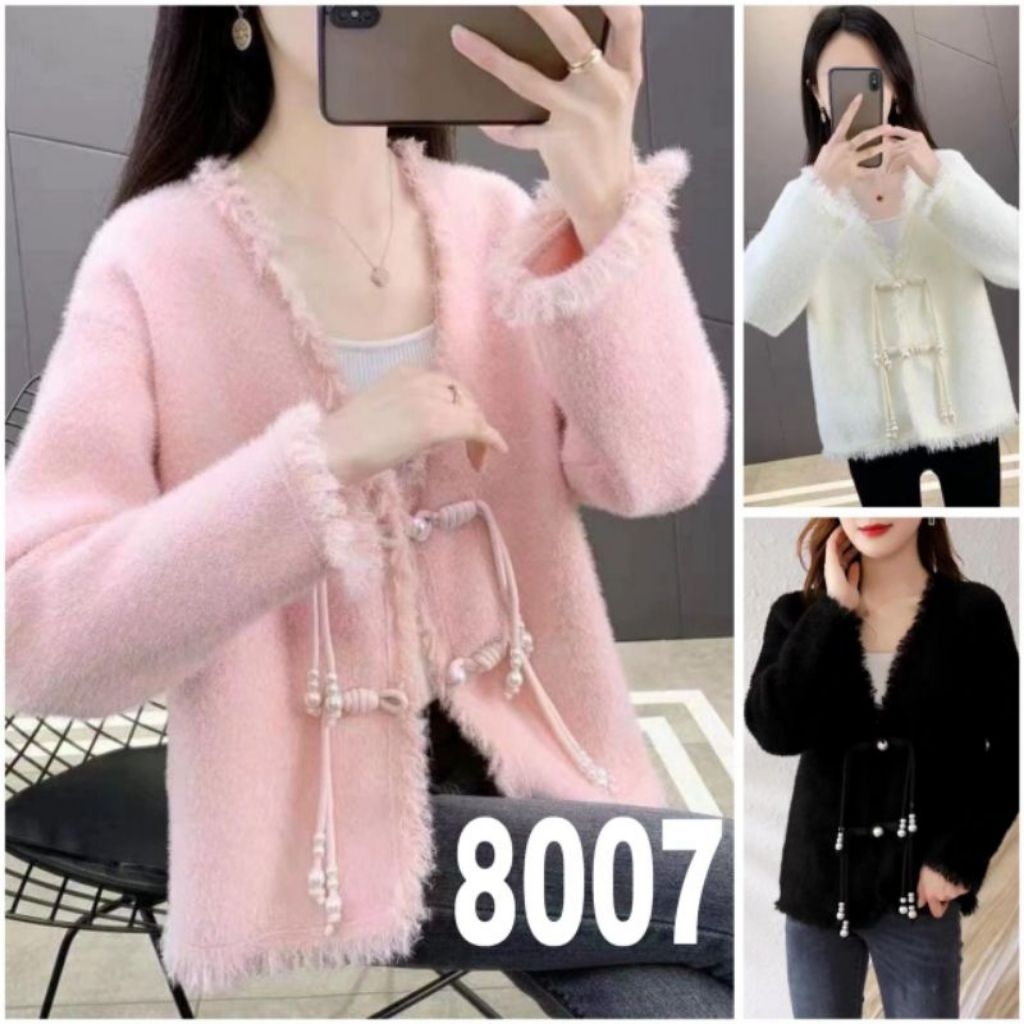 Cardigan wanita Rajut/Sweater wanita Korea/Cardigan Rajut import