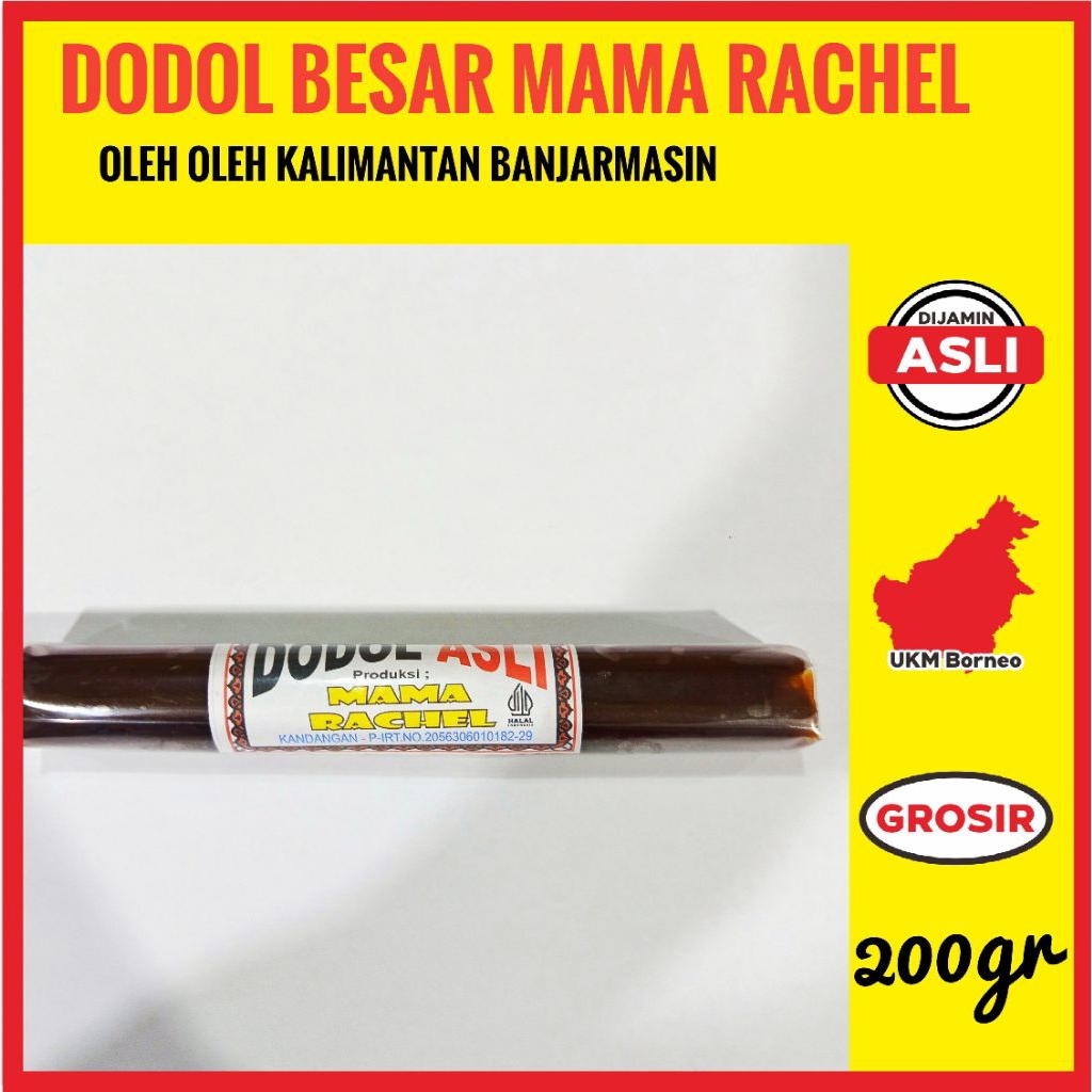 

Dodol Kemasan Panjang Mama Rachel
