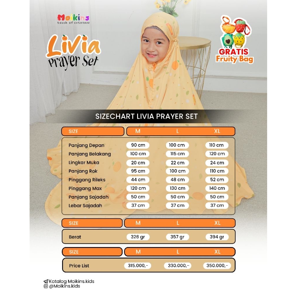 Livia Prayer Set