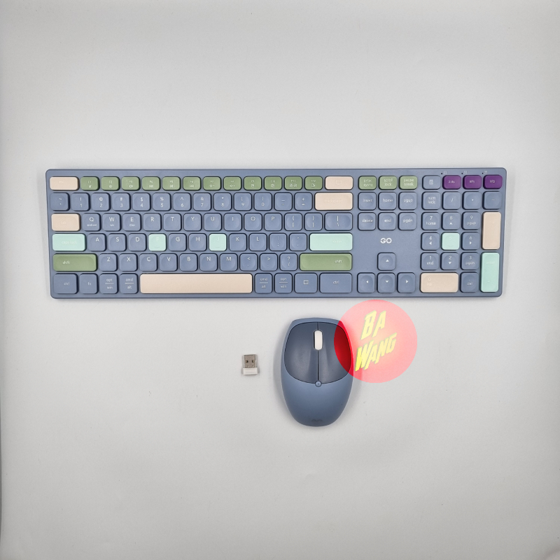 (Ex-Display) FANTECH Keyboard Mouse Combo WK895 WK-895 GO POP Keys Wireless