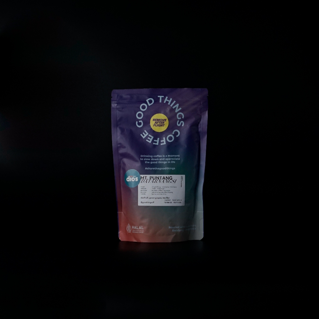 

Puntang Datarnangsi - Good Things Coffee - Anaerobic Natural Slow Dry - Filter Coffee - 200gr