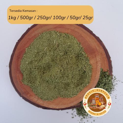 

Daun Parsley bubuk / paterseli powder
