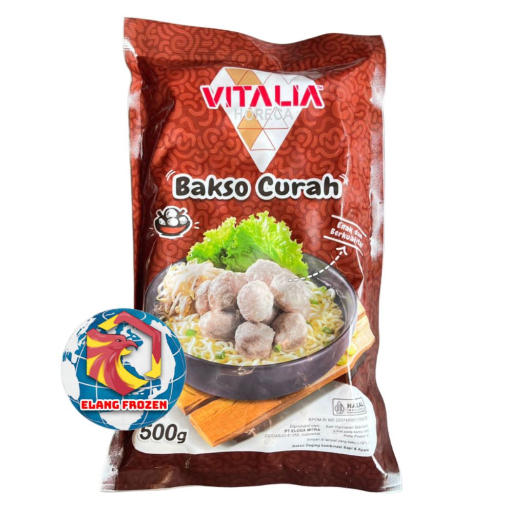 

Vitalia Horeca Bakso Sapi & Ayam Curah 500gr