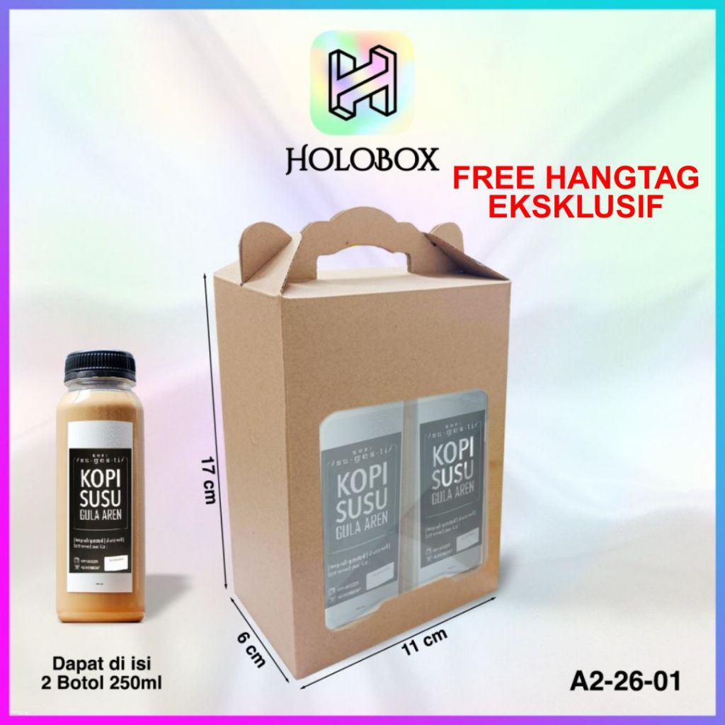 

Box/Dus/Kotak Polos/Packaging/Gable/Kotak Toples/Serbaguna Uk.23x12x12 A2-25