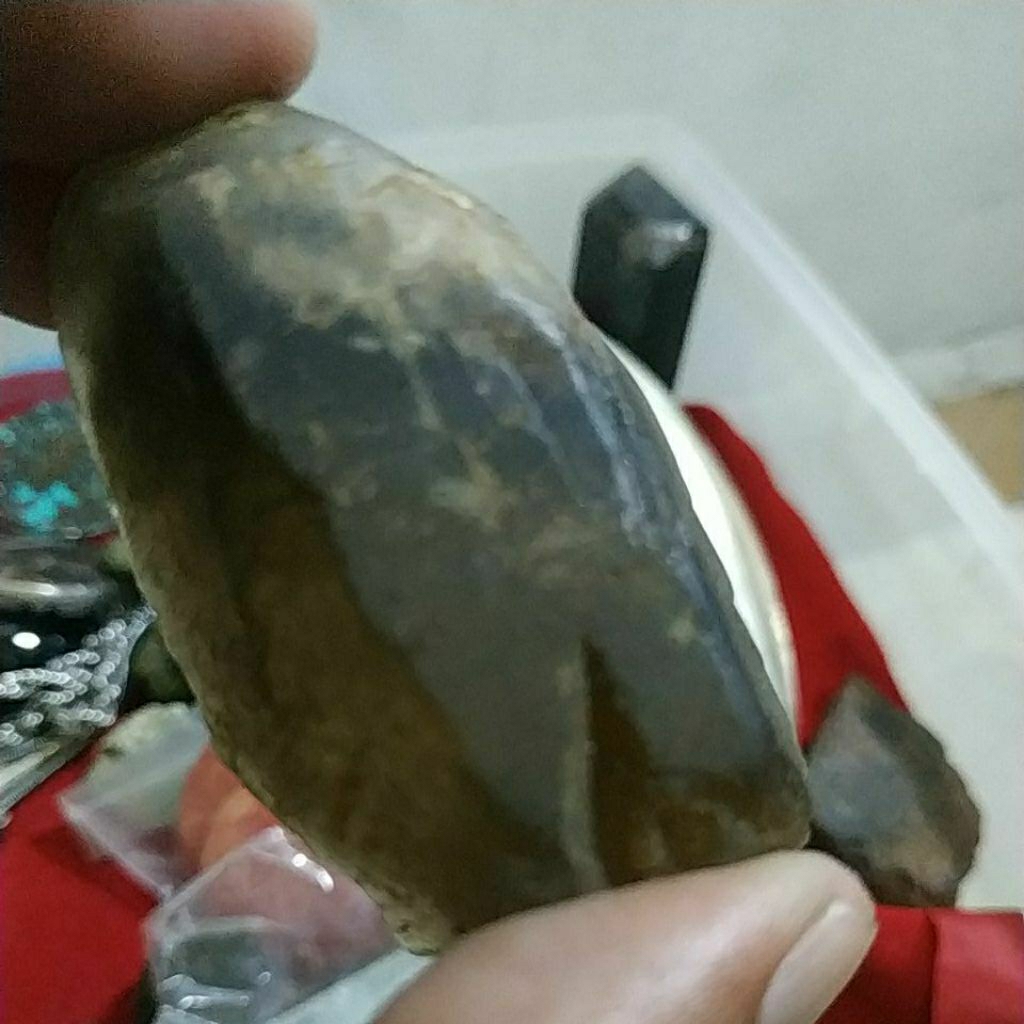 bahan akik kecubung asap