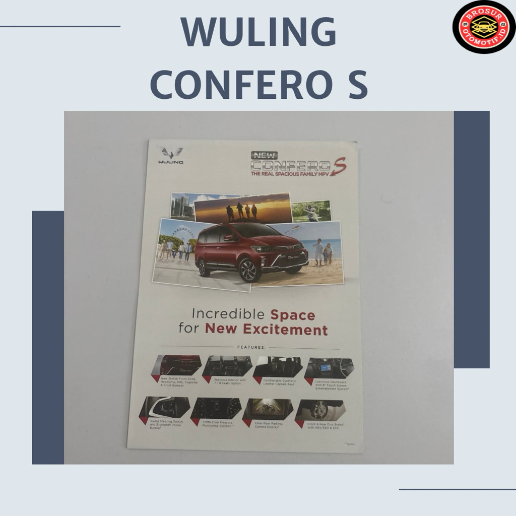 Brosur Wuling Confero S ( flyer )