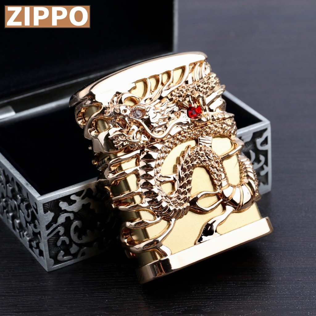 Zippo Original Dragon Gold Jacket