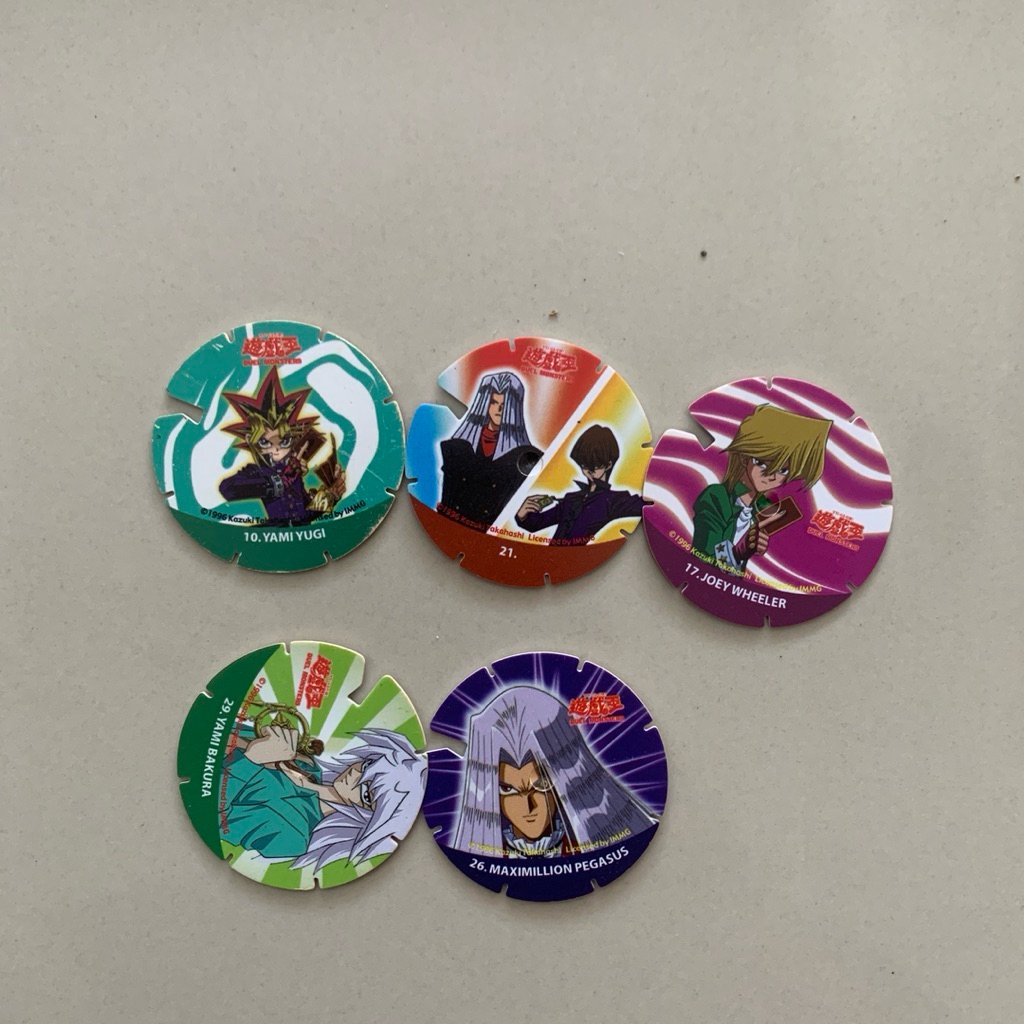 tazos yugioh mix