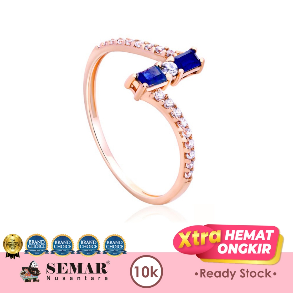 Cincin Emas Melika Gold 10K Semar Nusantara