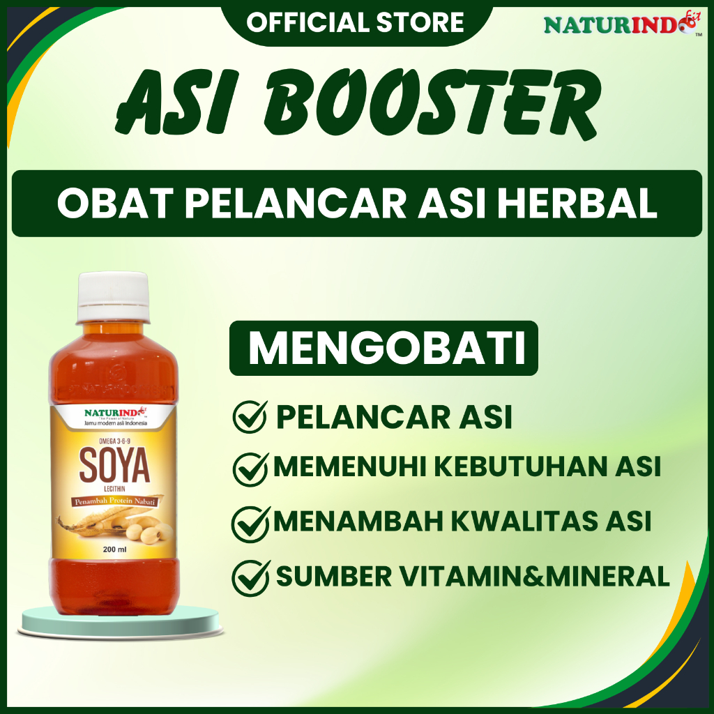 Booster Asi Obat Pelancar Asi Herbal Ampuh