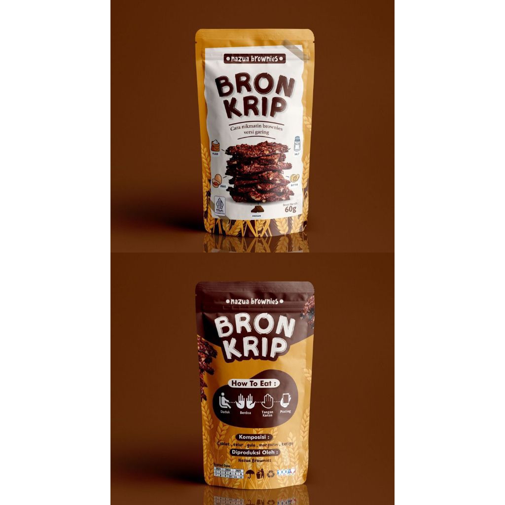 

BronKrip (brownies krispi) big pack