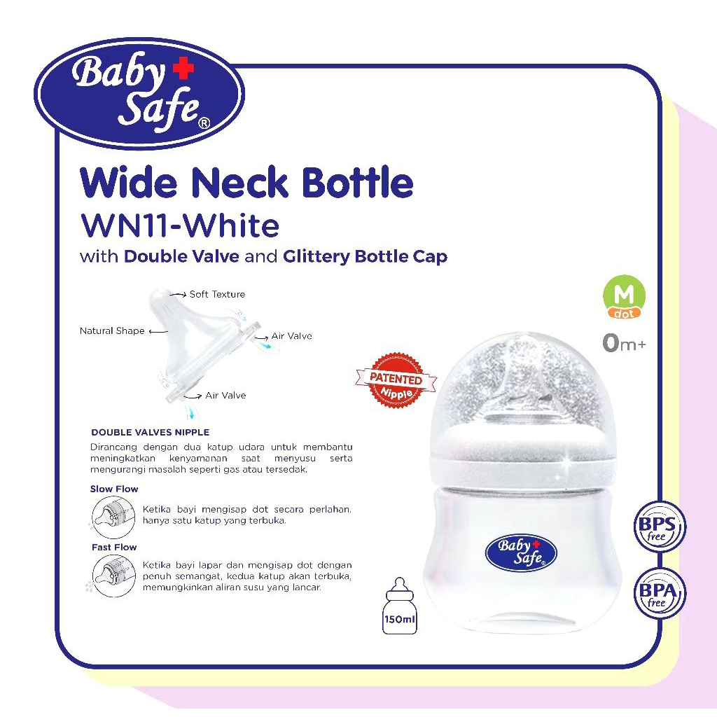 LYNEA BABY SAFE BOTOL 150ML