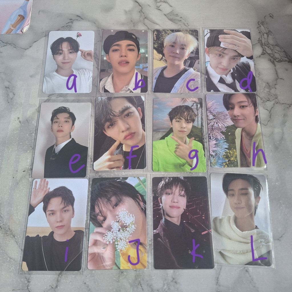 PC SEVENTEEN PHOTOCARD OFFICIAL pc seventeen official