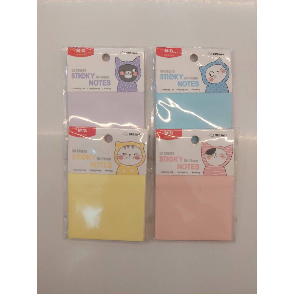 

M&G STICKY NOTES SO MANY 50 sheets