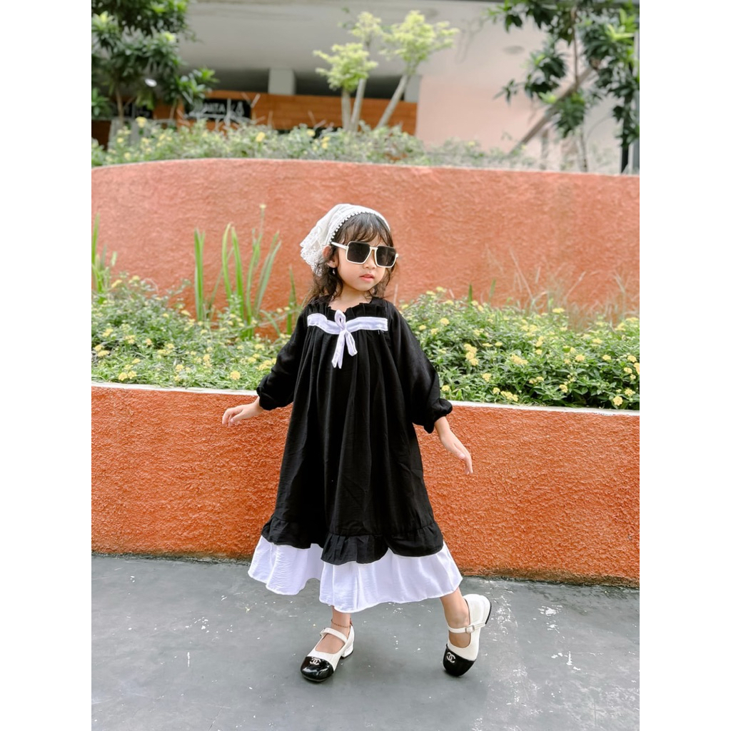 DRESS ANAK PEREMPUAN | LONG DRESS ANAK PEREMPUAN TIMELESS