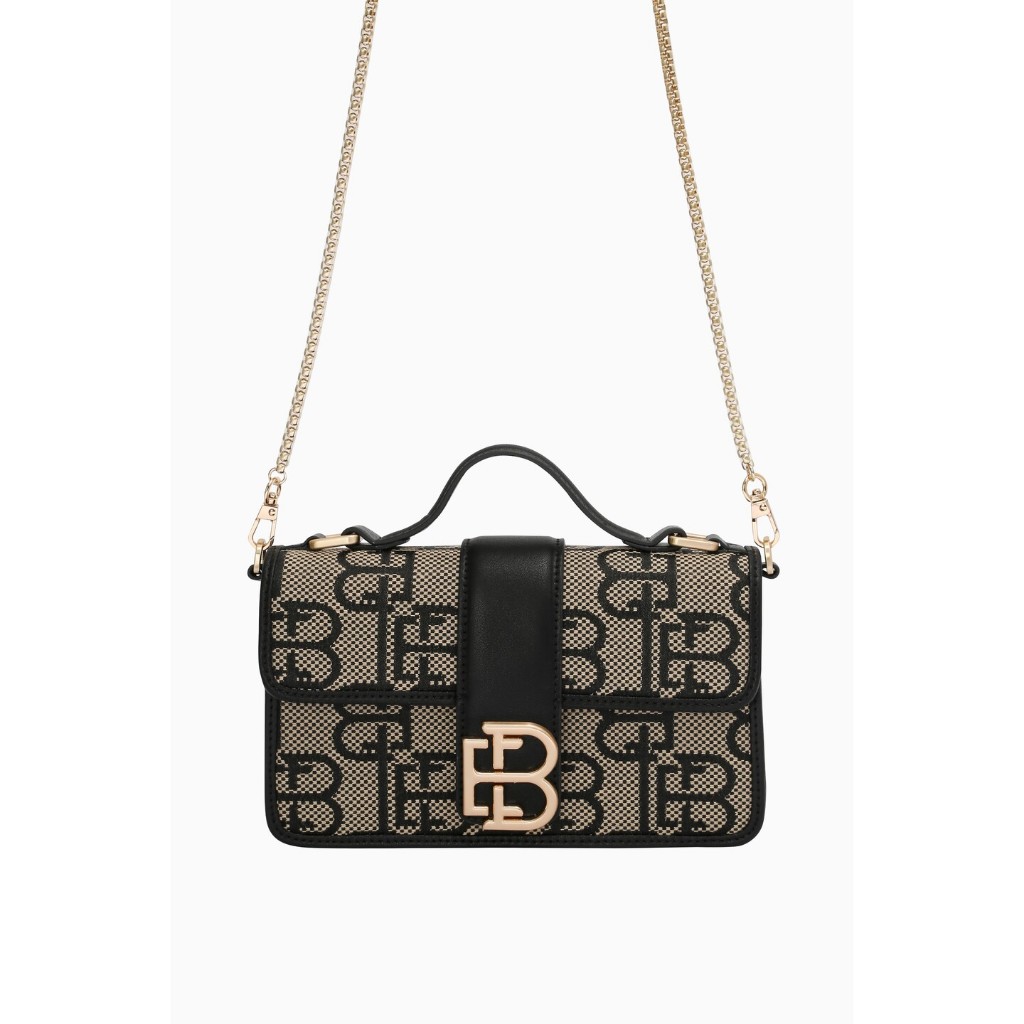 Everbest Octavia Shoulder Bag Wanita Black & Almond