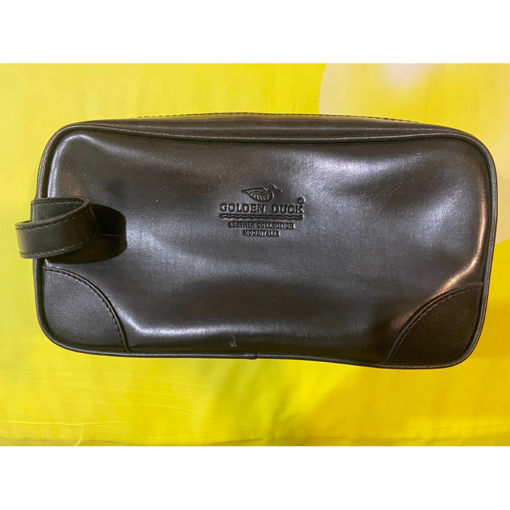 Tas Tangan Pria GOLDEN DUCK kulit asli