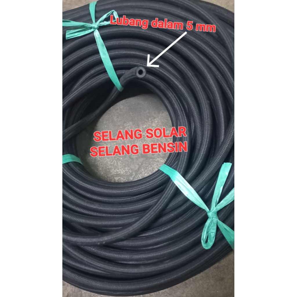 SELANG SOLAR SELANG BENSIN 5 MM MOBIL MOTOR UNIVERSAL