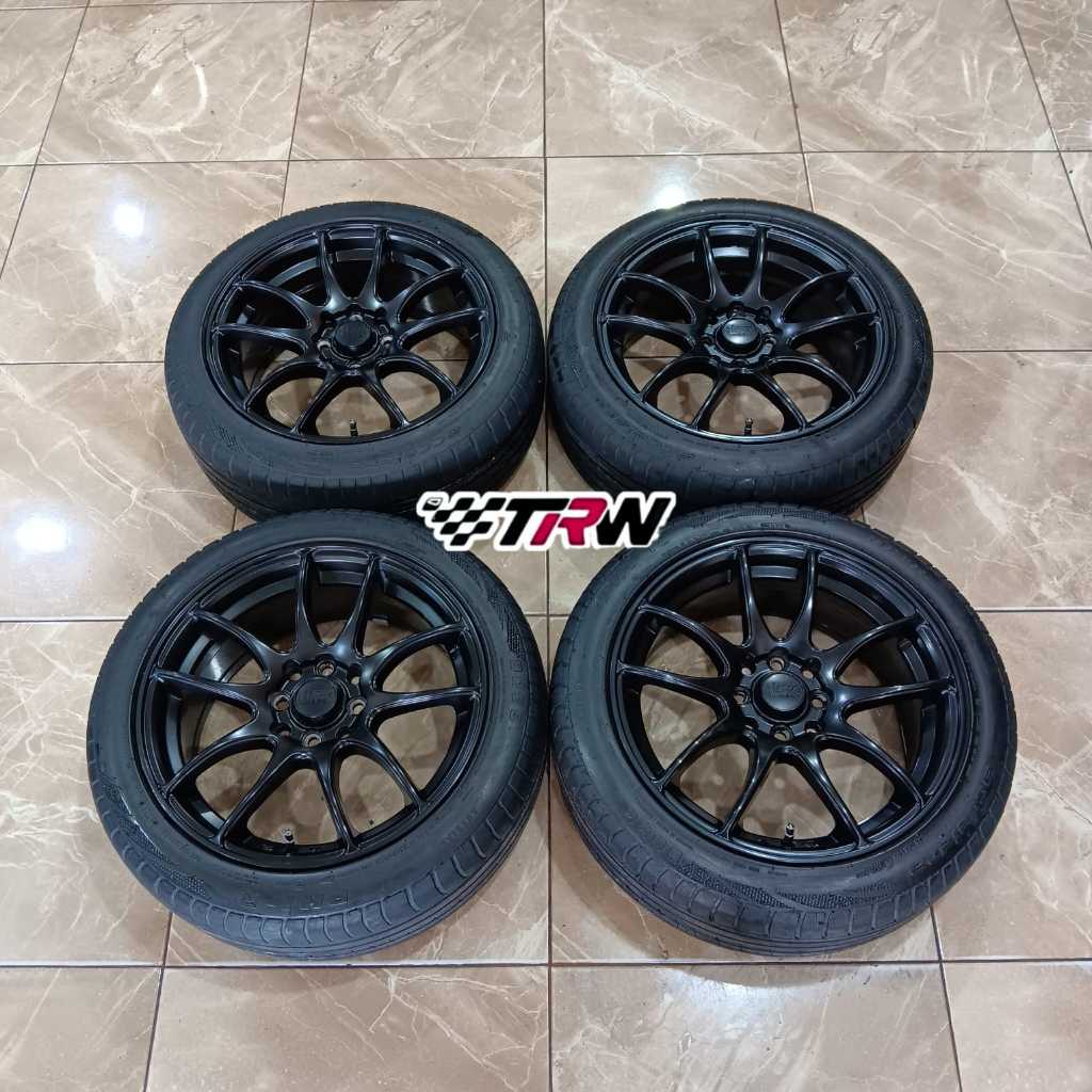 Paket Velg Ban Seken Murah Ring 16 HSR Kamikaze Ban 195 50 R16