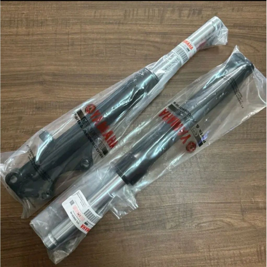 5TL AS TABUNG DEPAN SHOCK ASSY SHOK SOK FRONT FORK COVER TUBE PIPE KIRI KANAN KIT SET KOMPLIT MOTOR 