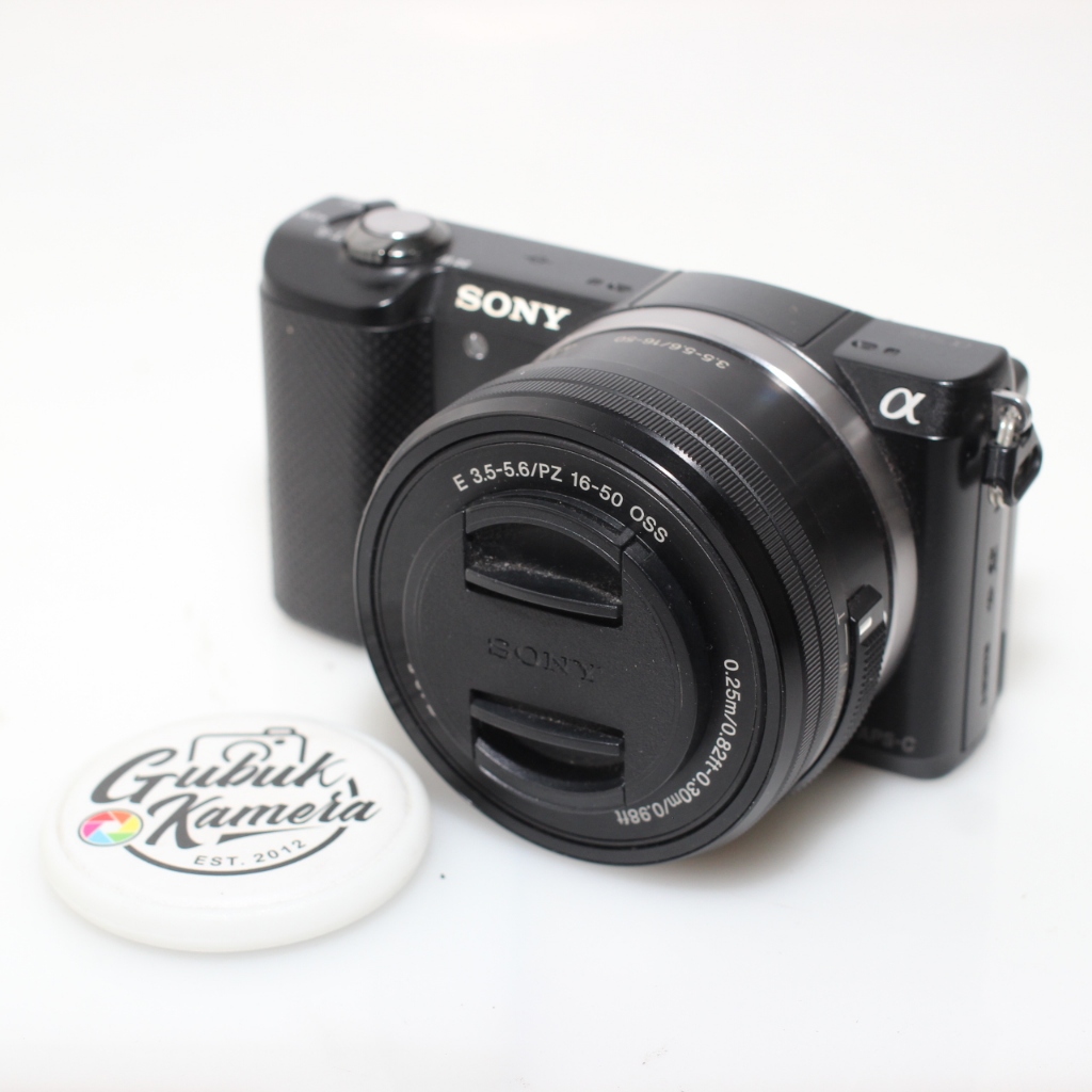 [GUBUK KAMERA] SONY A5000 KIT 16-50MM OSS ORIGINAL NORMAL MULUS MURAH (SECOND)