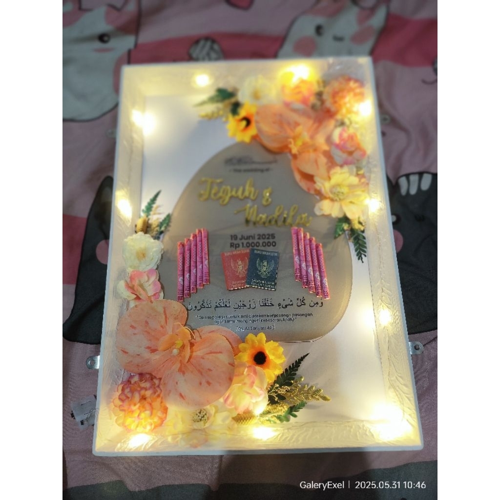 mahar murah promosi frame minimalis modern