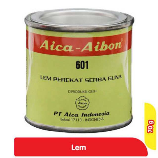

LEM AIBON AICA AIBON 601 70gr LEM SERBAGUNA 100% ORIGINAL
