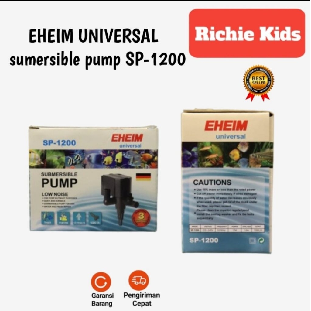 Eheim Sp 1200 Pompa Kolam Aquarium Submersible Pump Universal
