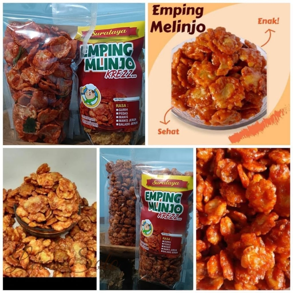 

(Suralaya) Emping Mlinjo Kecik/ Cemilan Emping Mlinjo Matang