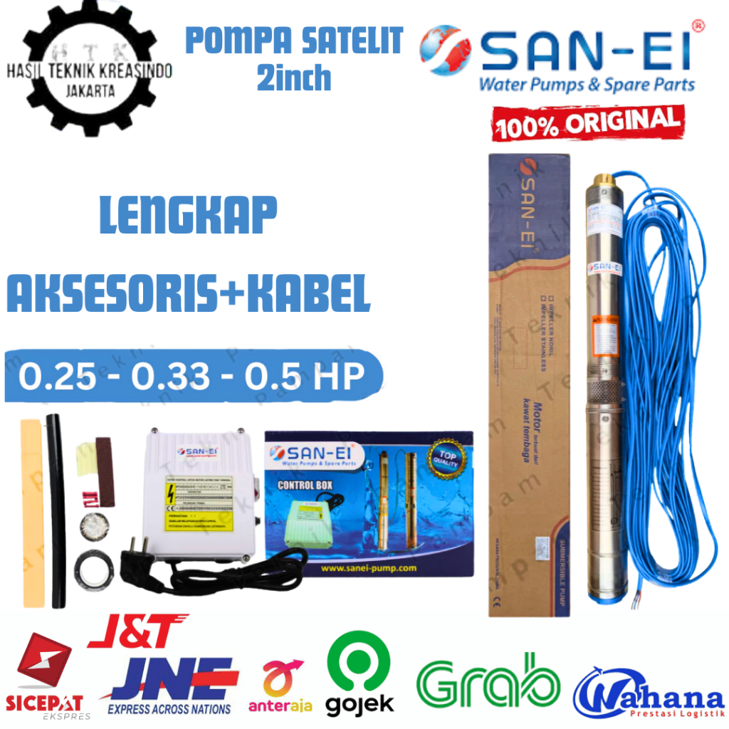 Pompa Satelit 2 Inch 0.33 HP San Ei / Pompa Satelit Noril San Ei