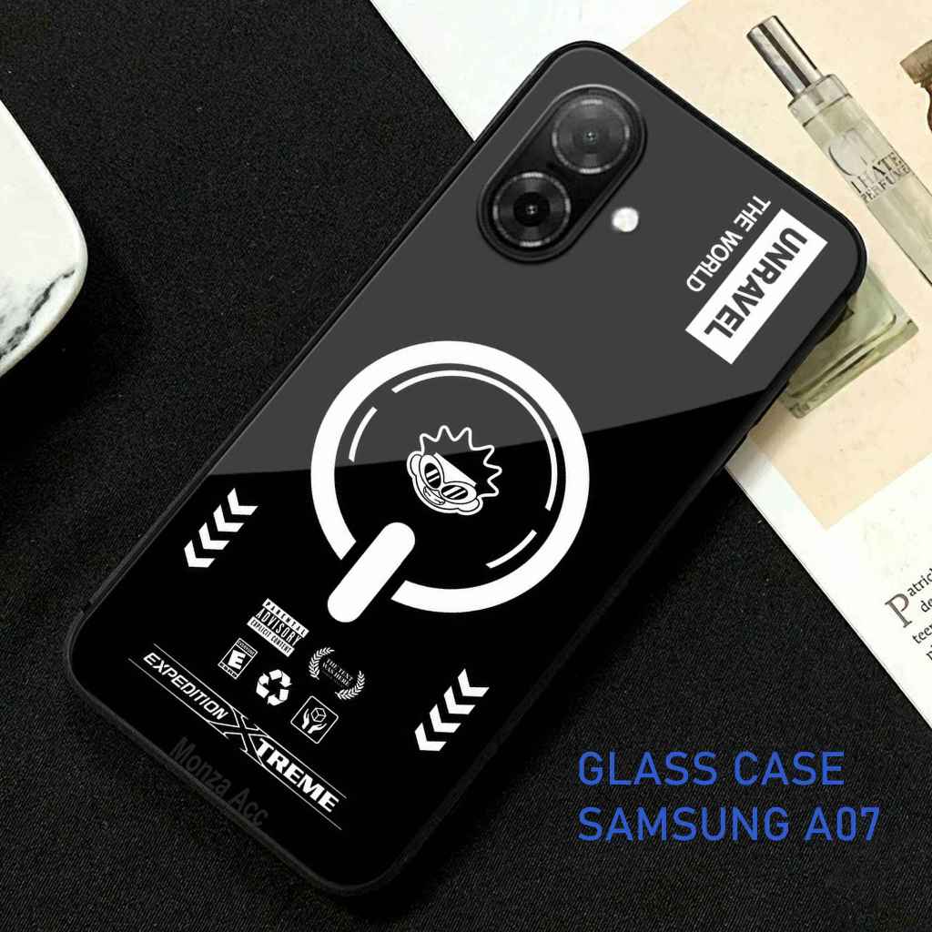 Softcase Glass Kilau Untuk Samsung A07 Terbaru - Casing Hp For Samsung A07 - N70