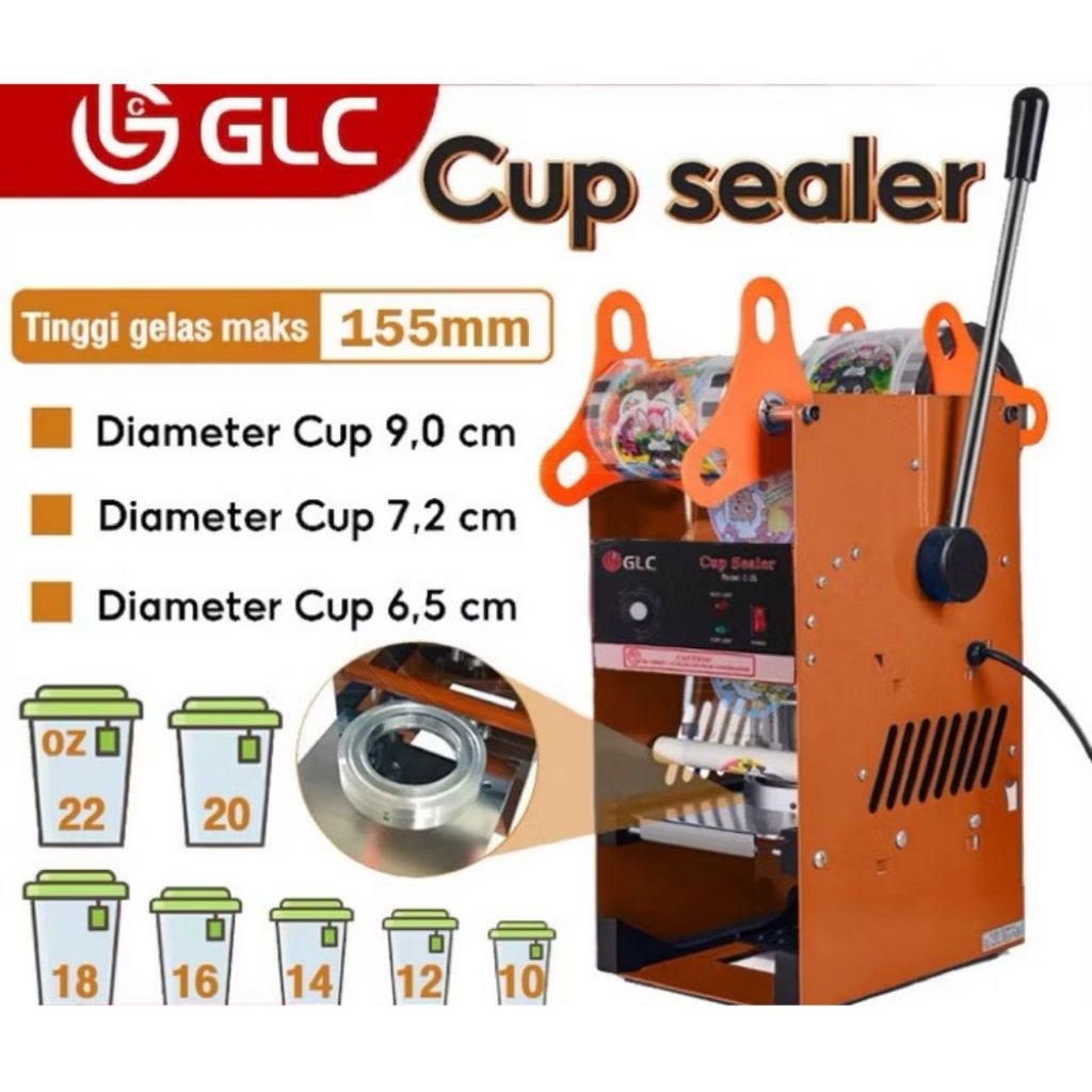 CUP SEALER GLC C37