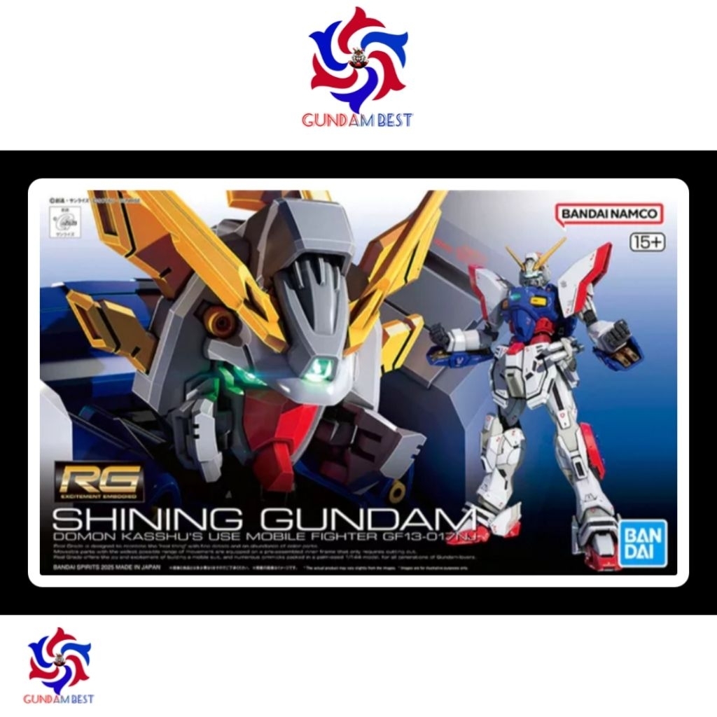 RG Shining Gundam Bandai