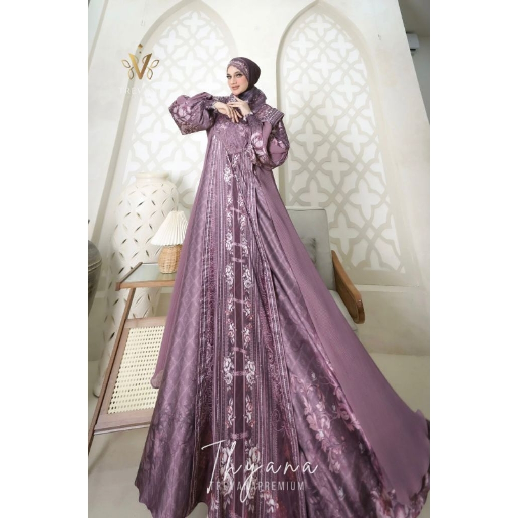 Thyana set scarf 2in1 Original By : TREVANA_